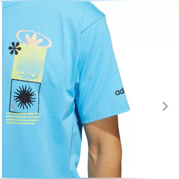 NWT ADIDAS Original Retro Tee - Picture 3 of 3